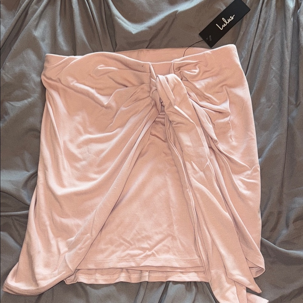 Lulu's Blush Asymmetrical Skirt - NWT